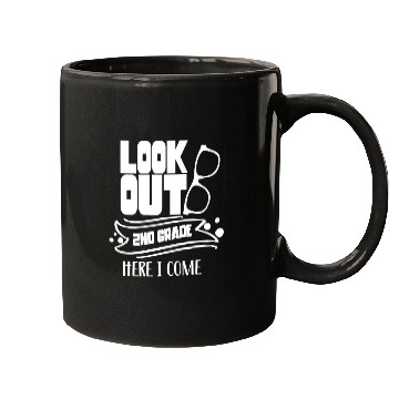 Discover Look Out 2Nd Grade Here I Come Second Grader Mugs