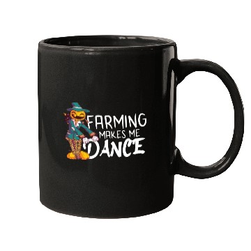 Discover Farming Makes Me Dance Dancing Pumpkin Farmer Mugs