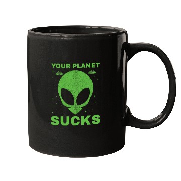 Discover Alien, Aliens, UFO, UAP, Space Unknown Flight Mugs