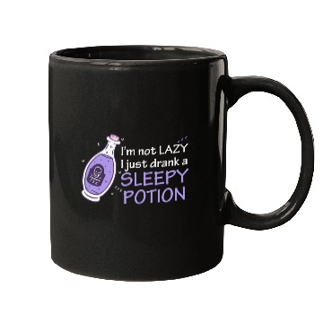Discover Funny Witch Procrastinating Sleep Potion Pagan Wit Mugs