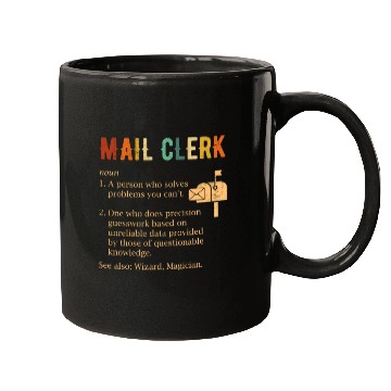 Discover mail clerk definition, mail clerk Mugs