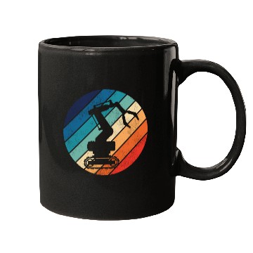 Discover Robot Robotics Engineer Retro Mugs