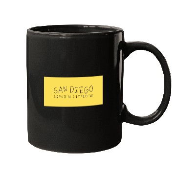 Discover San Diego Coordinate's design Mugs