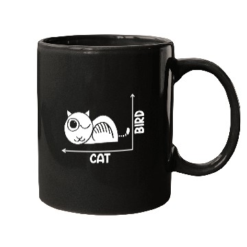 Discover Funny Cat Or Bird Optical Illusion A Philosophy Mugs