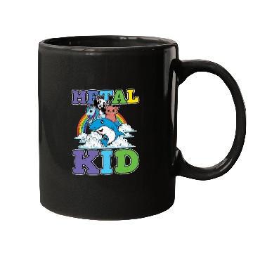 Discover Unicorn Shark Panda Cat Love Music Rock Metal Kid Mugs