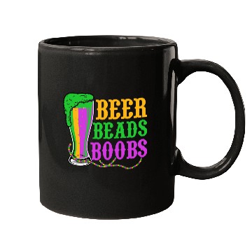 Discover Beer Beads Boobs Mardi Gras Party Mugs