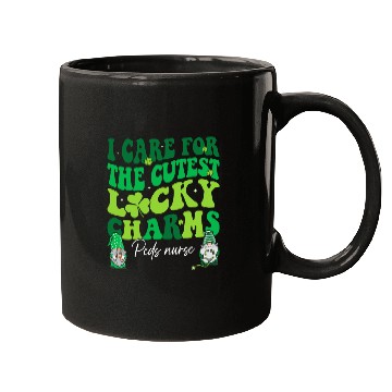Discover Groovy Retro NICU Nurse St Patrick's Day Mugs