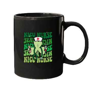 Discover Groovy NICU Nurse Funny St Patrick's Day Mugs