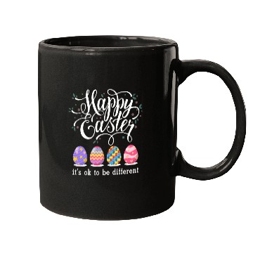 Discover Autism Easter Egg Bunny Puzzle Awareness Mugs