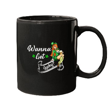 Discover Wanna Get Lucky? St. Patrick's Day Mugs