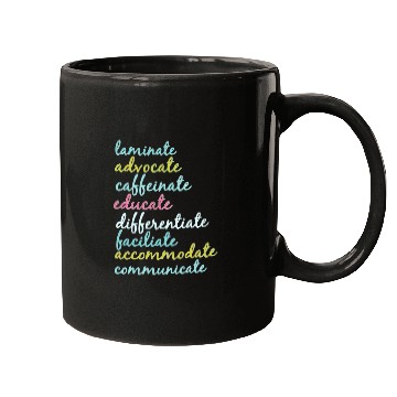 Discover Special Education Teacher Laminate Advocate Caffei Mugs