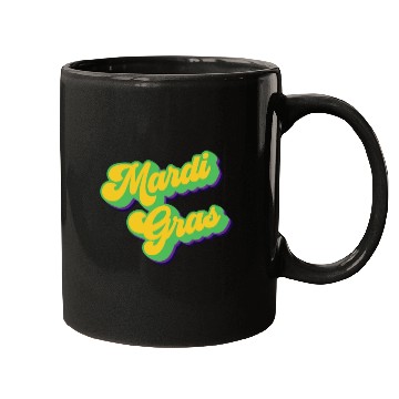 Discover Vintage Mardi Gras Retro Fat Tuesday Mardi Gras Mugs