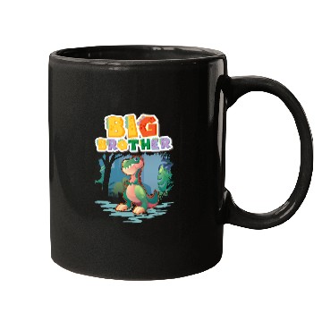 Discover Big Brother Dino Lover Mugs