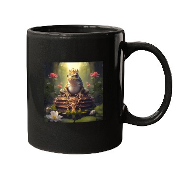 Discover The Frog Prince's Throne Mugs