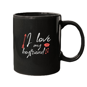 Discover I love my boyfriend Mugs