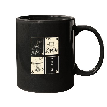 Discover Cottagecore Tarot Cards Fungi Frog Goblincore Mugs