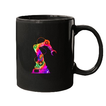Discover Robot Robotics Engineer Tie Dye Mugs