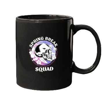 Discover Spring Break Squad Summer Vacation Spring Break Mugs