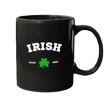 Discover Irish Since 2023 Athletic Design Mugs