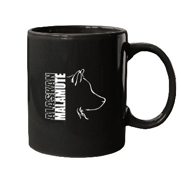 Discover Alaskan Malamute Profile dog mom Mugs