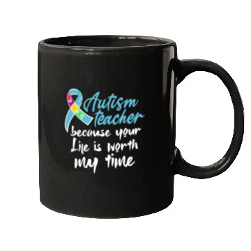 Discover Autism Teacher Mugs