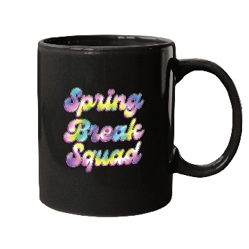 Discover Spring Break Squad Summer Vacation Spring Break Mugs