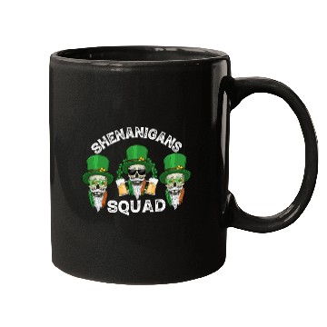 Discover Shenanigans Squad St Patricks Day Fun Gift Idea Mugs