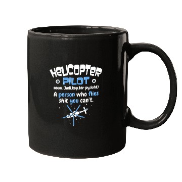 Discover Helicopter Pilot Mugs