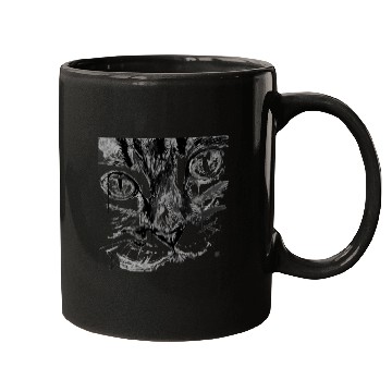 Discover cat face Mugs