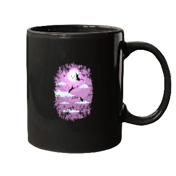 Discover Cats Jumping On The Moon Mugs