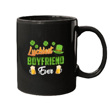 Discover Luckiest Boyfriend Ever St. Patrick's Day Mugs