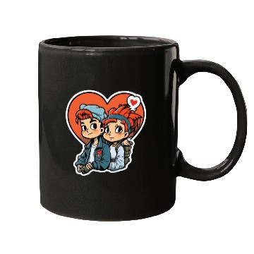 Discover young couple Mugs