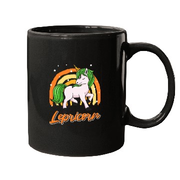 Discover Lepricorn St. Patrick's Day Unicorn Women Mugs