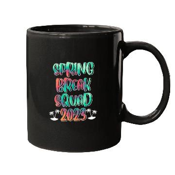 Discover Spring Break Squad Summer Vacation Spring Break Mugs