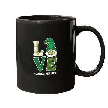 Discover Love Caregiver Life St. Patrick's Day Mugs