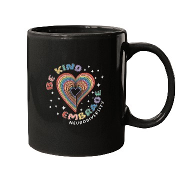 Discover Embrace Neurodiversity Puzzle Autism Awareness Day Mugs