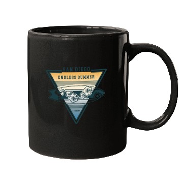 Discover san diego endless summer Mugs