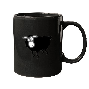 Discover black sheep looking Mugs