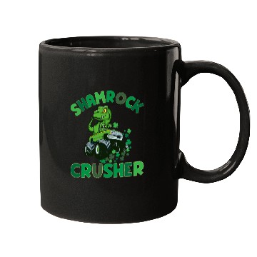 Discover St. Patrick's T. rex Monster Truck The Shamrock Mugs