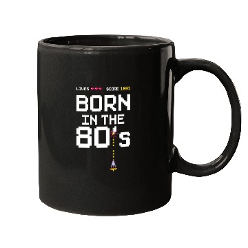 Discover 1981 Birtday Retro Gamer Pixel Born in the 80s Mugs