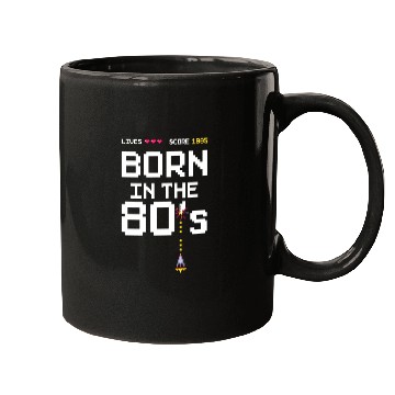 Discover 1985 Birtday Retro Gamer Pixel Born in the 80s Mugs