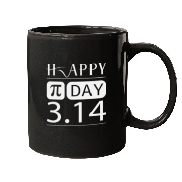 Discover Happy PI Day Mugs