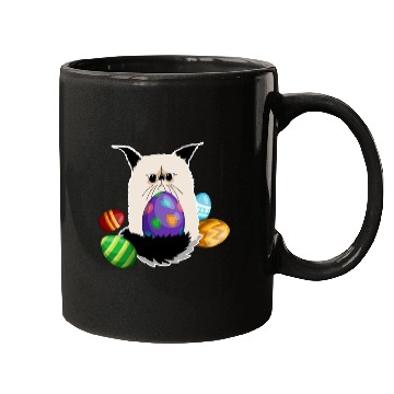 Discover Grumpy Cat Easter Bunny Nope Spring Holiday Mugs