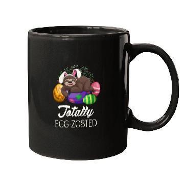 Discover Sloth Easter For Lazy Tired People Mugs