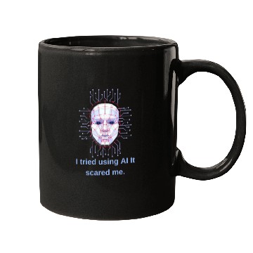 Discover ai scared me Mugs