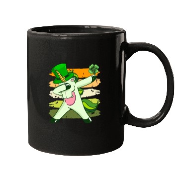 Discover Dabbing unicorn shamrock St. Patrick's Day Mugs