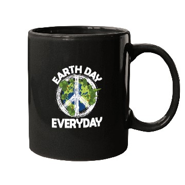 Discover Earth Day Everyday Nature Lover Climate Change Mugs