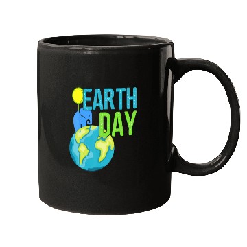 Discover Earth Day 2019 Mugs Great Vintage Ear Elephant S