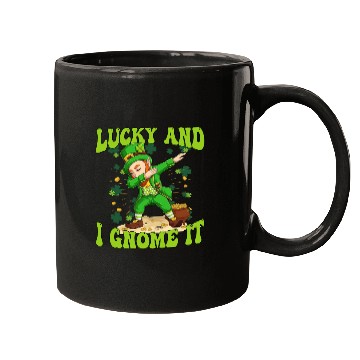 Discover lucky And I Gnome It St Patricks Day Dapping Mugs