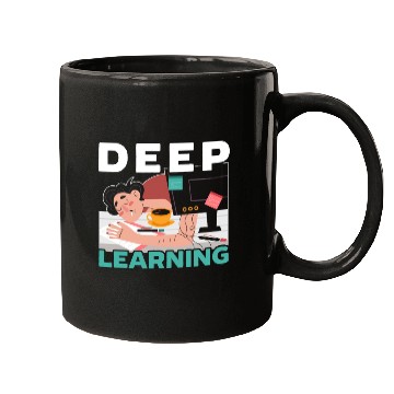 Discover Deep Learning AI Artificial Intelligence Robotics Mugs
